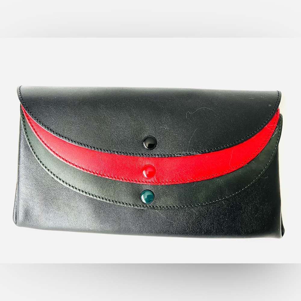 Eximious Italian Leather Tri Color Belt Bag